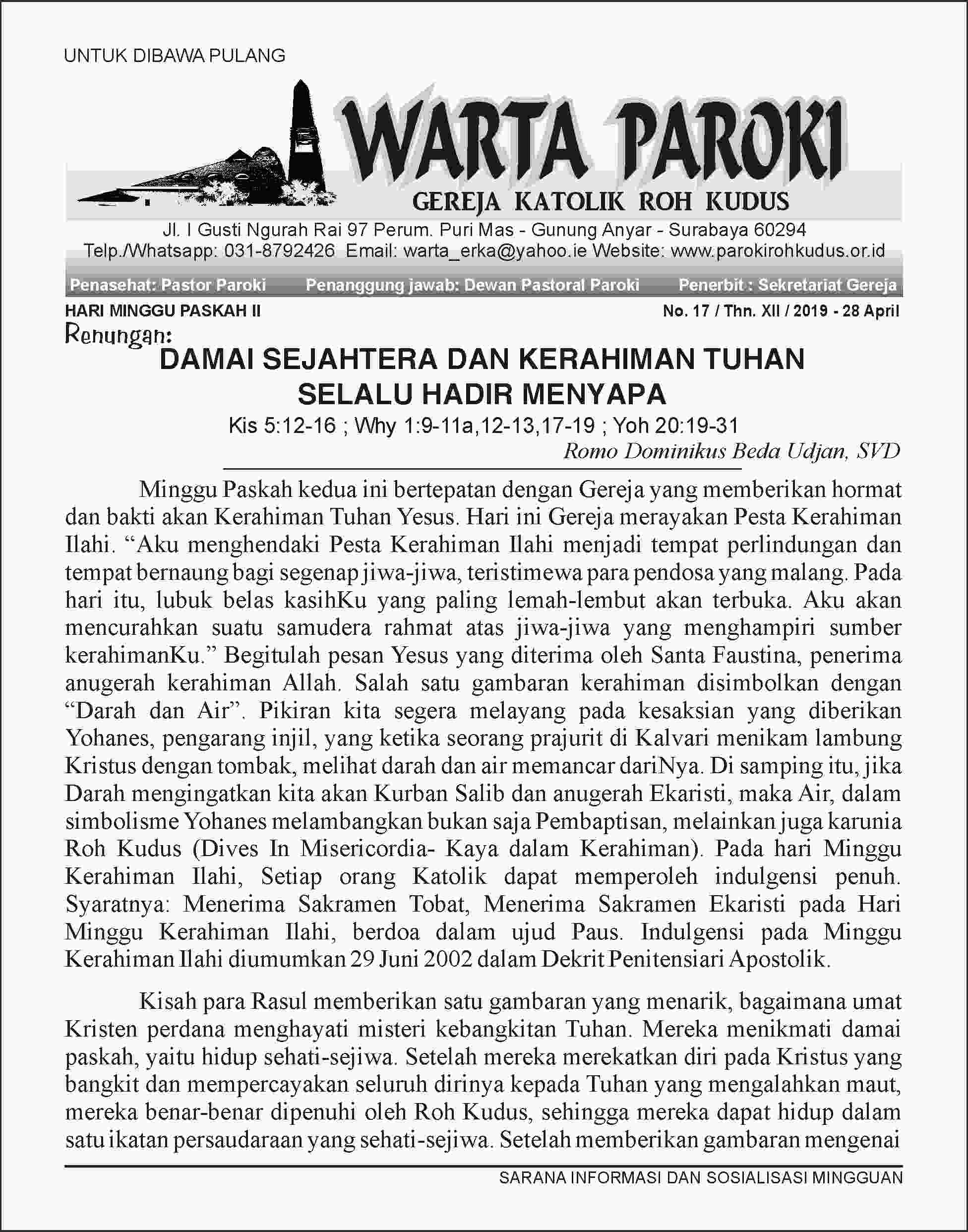 Paroki Roh Kudus